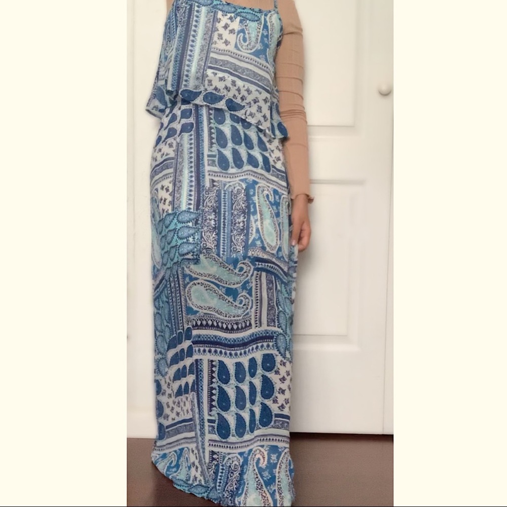 Blue Maxi Dress